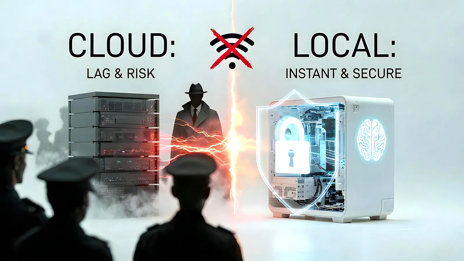 Your Audio Stays Local